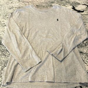 Long Sleeve Boys Polo T Shirt